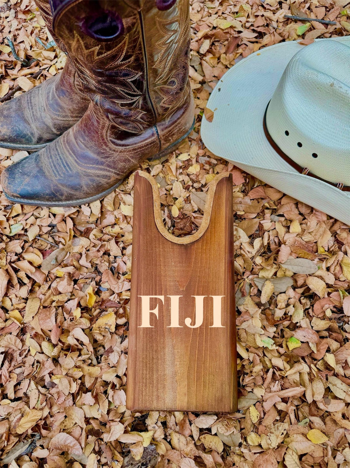 FIJI Fraternity Wooden Boot Jack| Custom Boot Jacks| Cowboy Boots |Fraternity Gift|College Gift| Officially Licensed Accessories