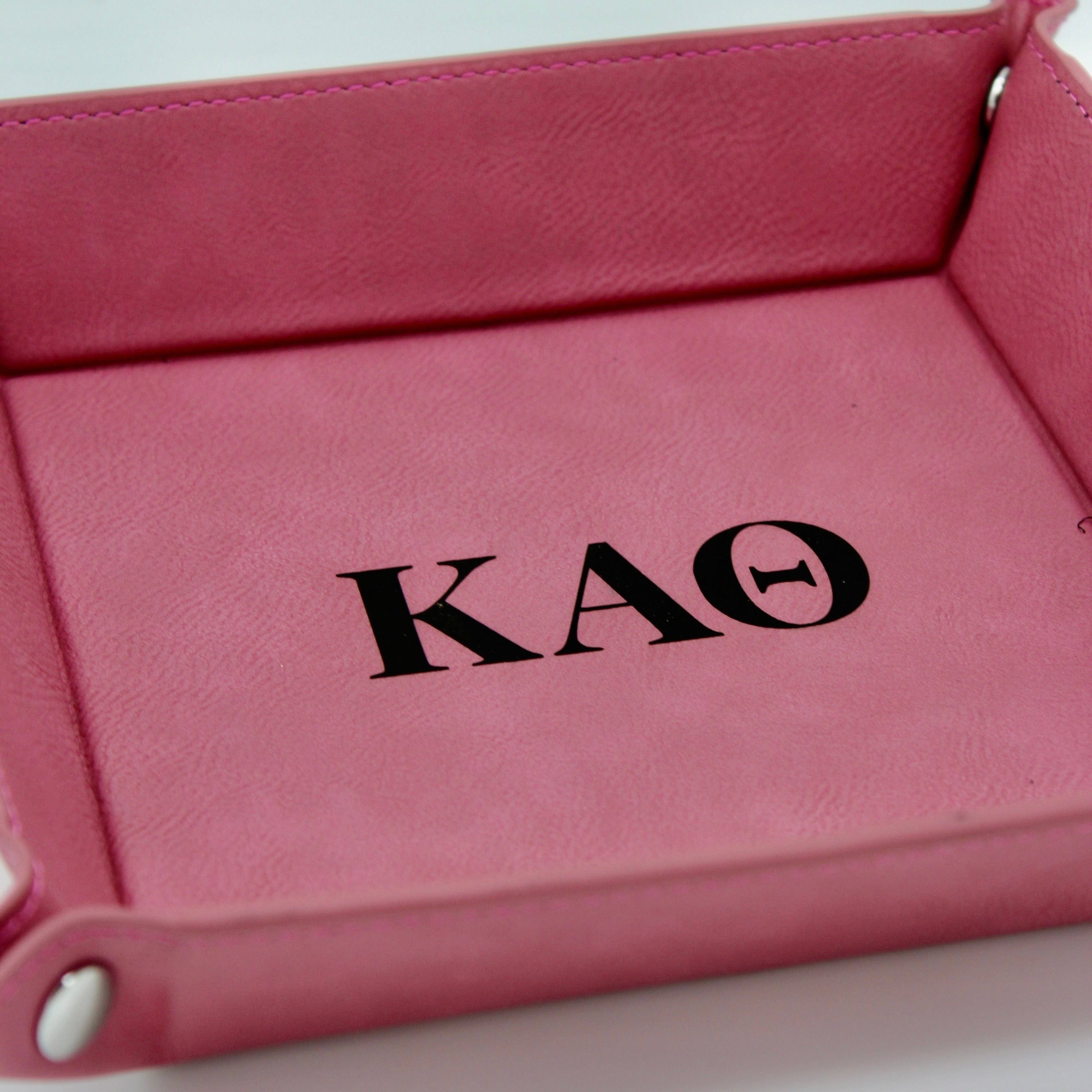 Greek Life Leather 6' x 6' Catchall Trays