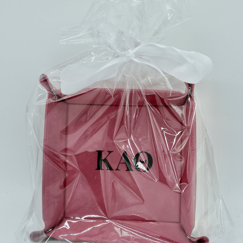 Greek Life Leather 6' x 6' Catchall Trays