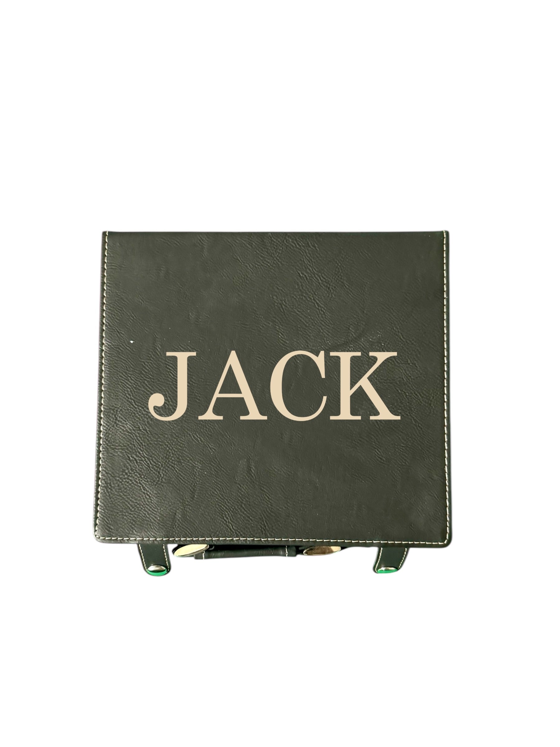 Sigma Chi (ΣΧ) Leather Poker Set