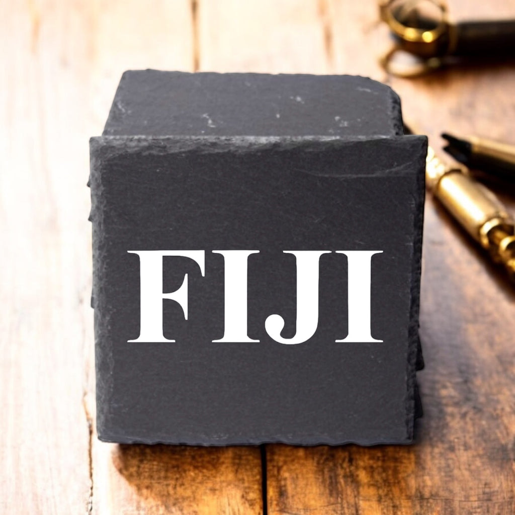Phi Gamma Delta (FIJI) Slate Coasters (4)