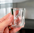 Kappa Alpha Theta (ΚΑΘ) Sorority Shot Glass