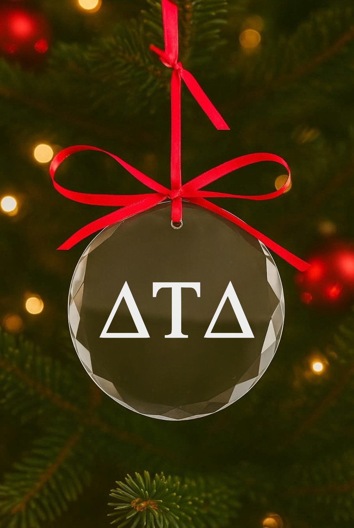 Fraternity Glass Crystal Ornaments