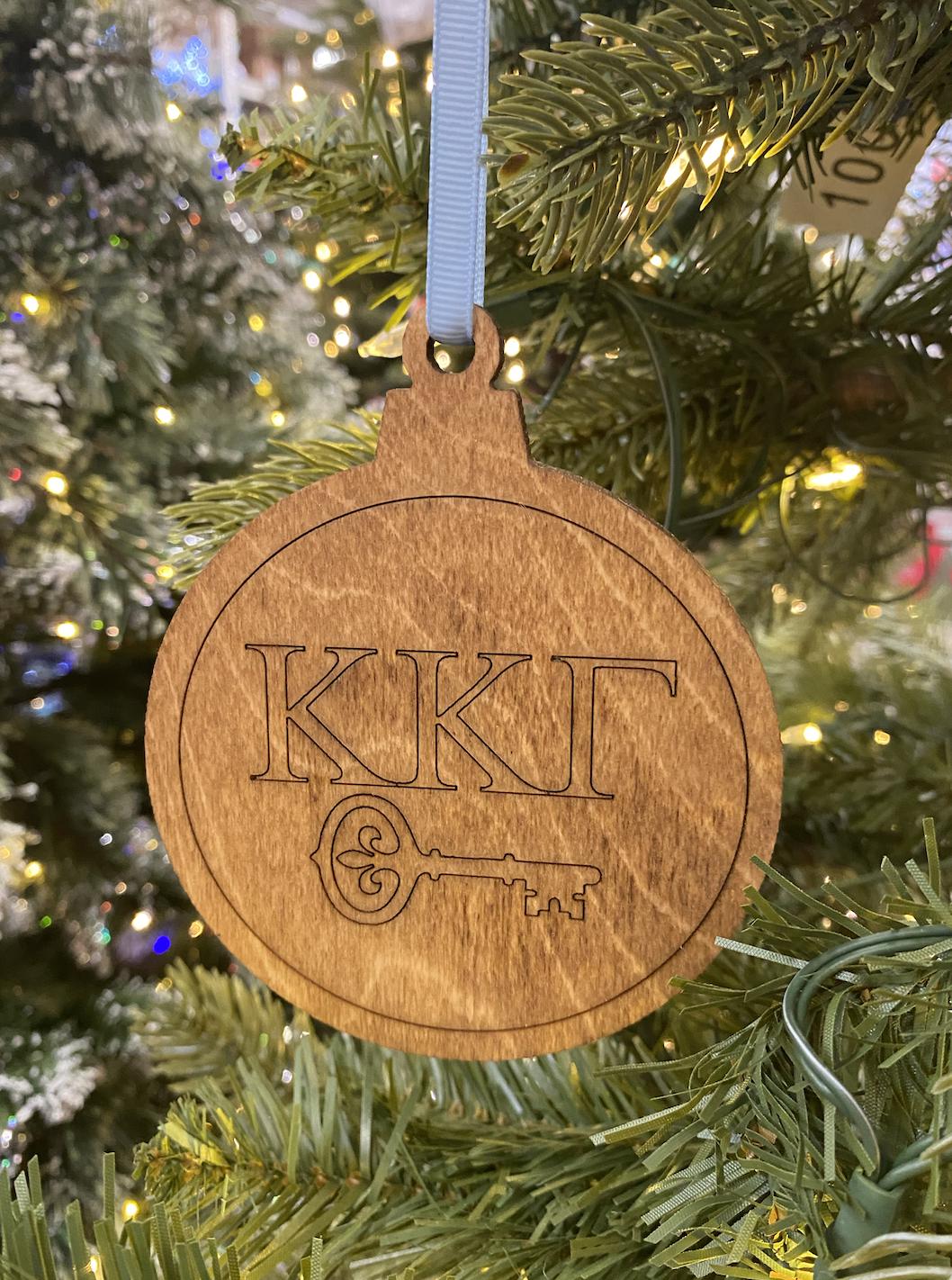 Kappa Kappa Gamma Christmas Ornament| Kappa Ornament| Sorority Ornament| Greek Life Ornament| College Gifts| Officially Licensed Accessories