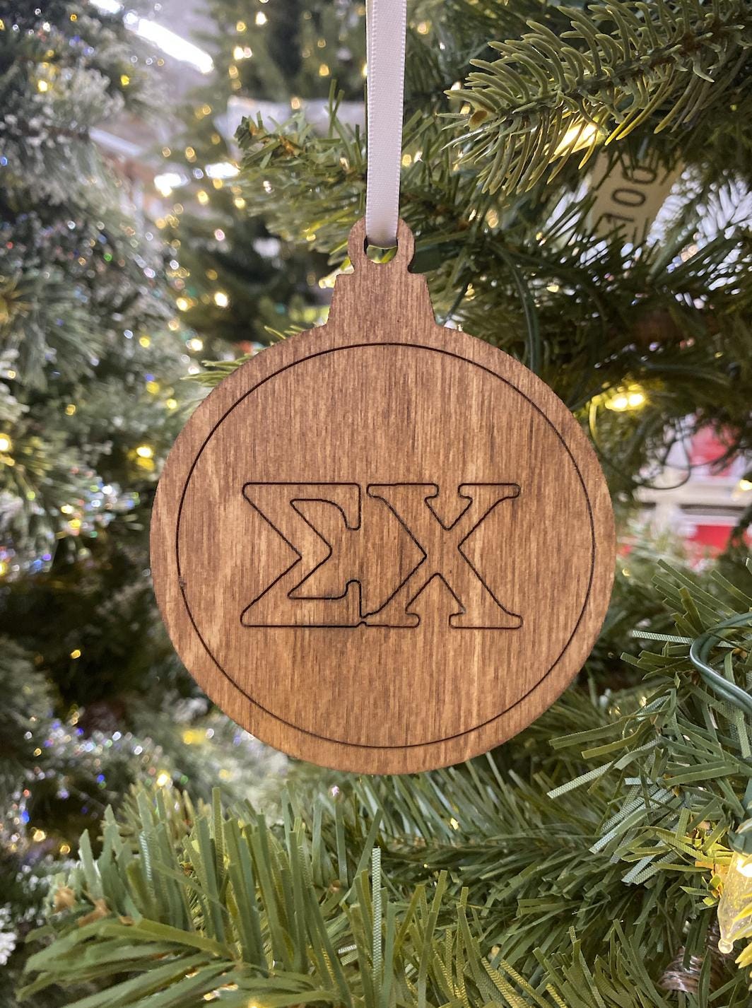 Sigma Chi Christmas Ornaments| Sig Chi Ornaments| Custom Fraternity Ornament| Greek Life Gift |College Gift| Officially Licensed Accessories