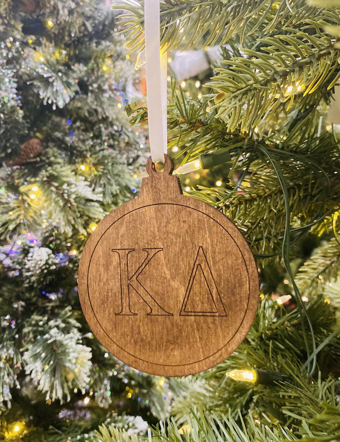 Kappa Delta Custom Christmas Oranment| KD Gifts| Custom Sorority Ornaments|Greek Life & College Gifts| Officially Licensed Accessories