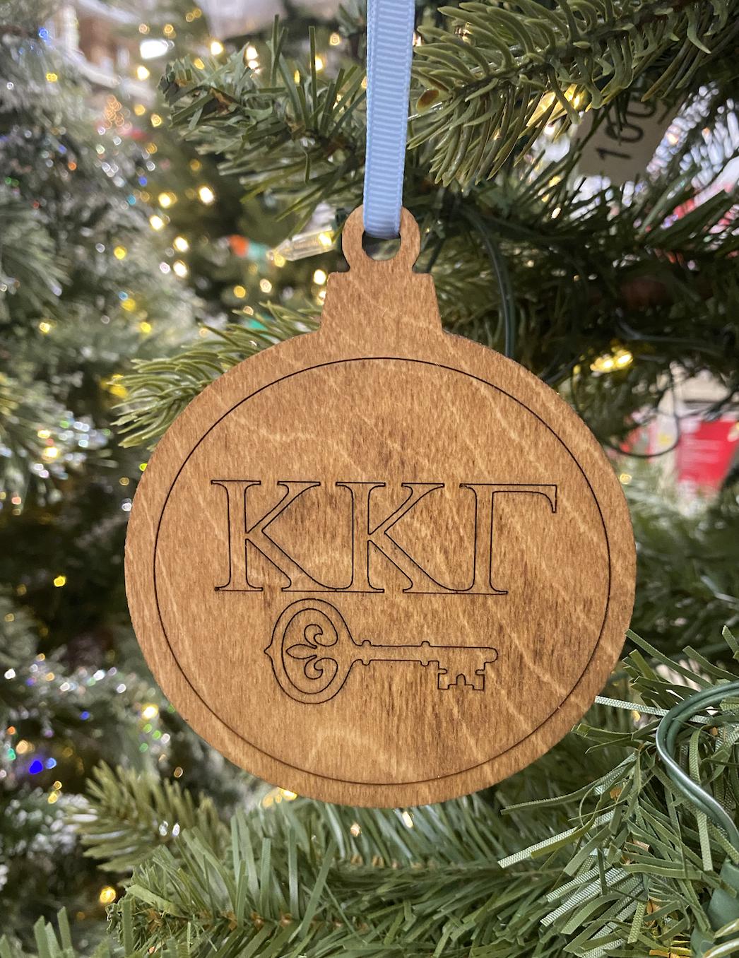 Kappa Kappa Gamma Christmas Ornament| Kappa Ornament| Sorority Ornament| Greek Life Ornament| College Gifts| Officially Licensed Accessories