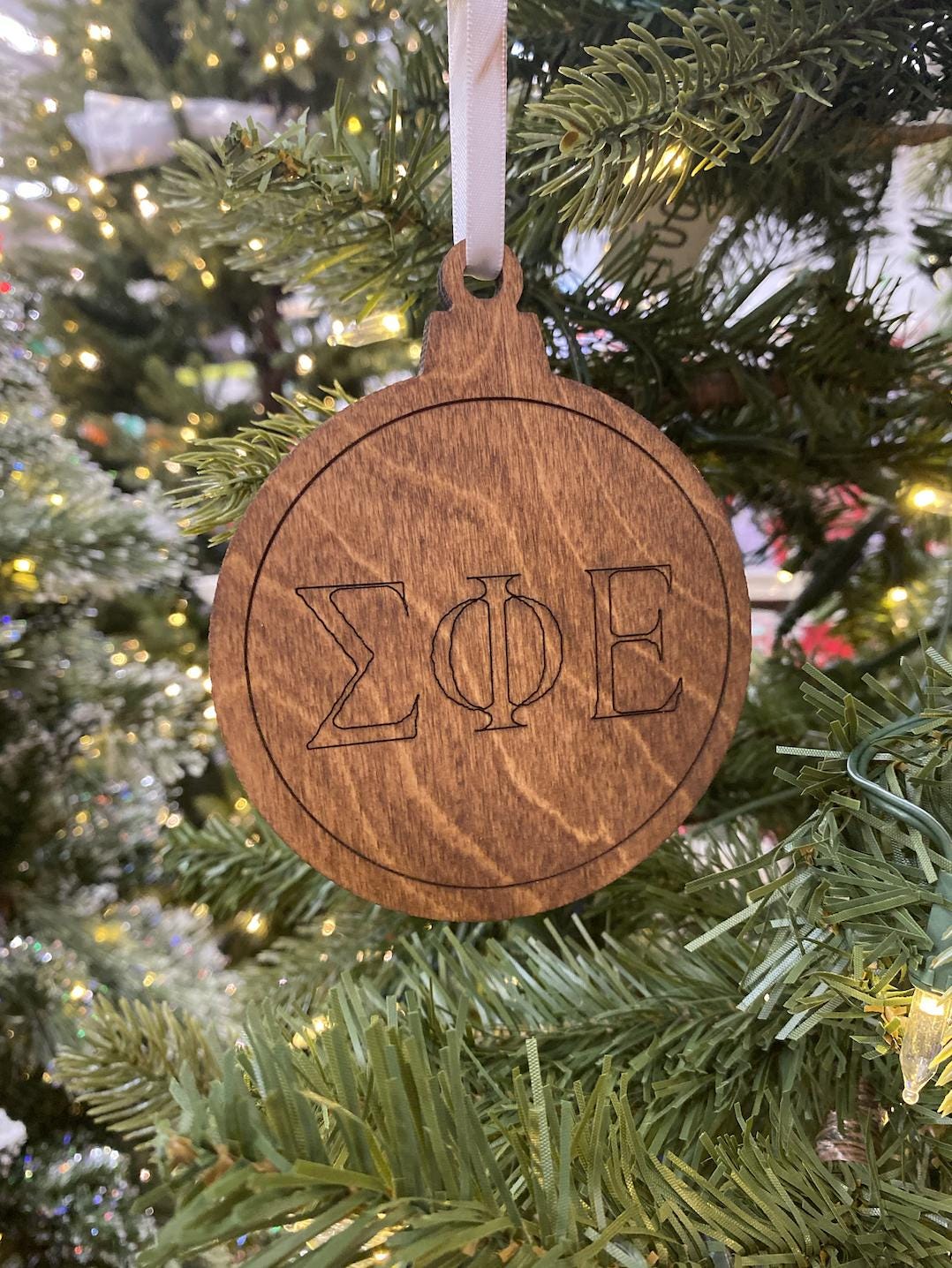 Sigma Phi Epsilon Christmas Ornaments| Sig Ep Ornaments |Fraternity Gift | Greek Life Gift| College Gift| Officially Licensed Accessories