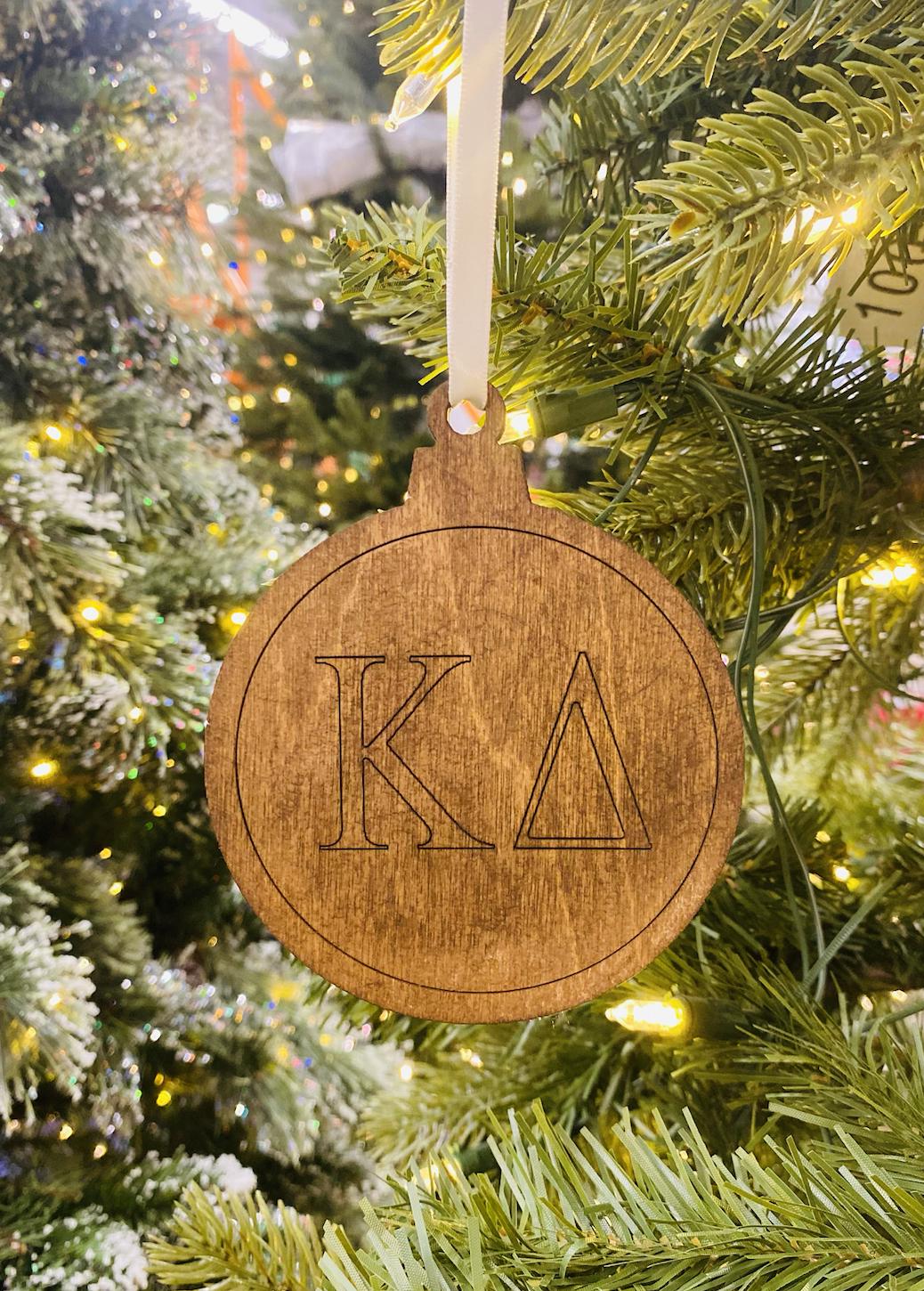 Kappa Delta Custom Christmas Oranment| KD Gifts| Custom Sorority Ornaments|Greek Life & College Gifts| Officially Licensed Accessories