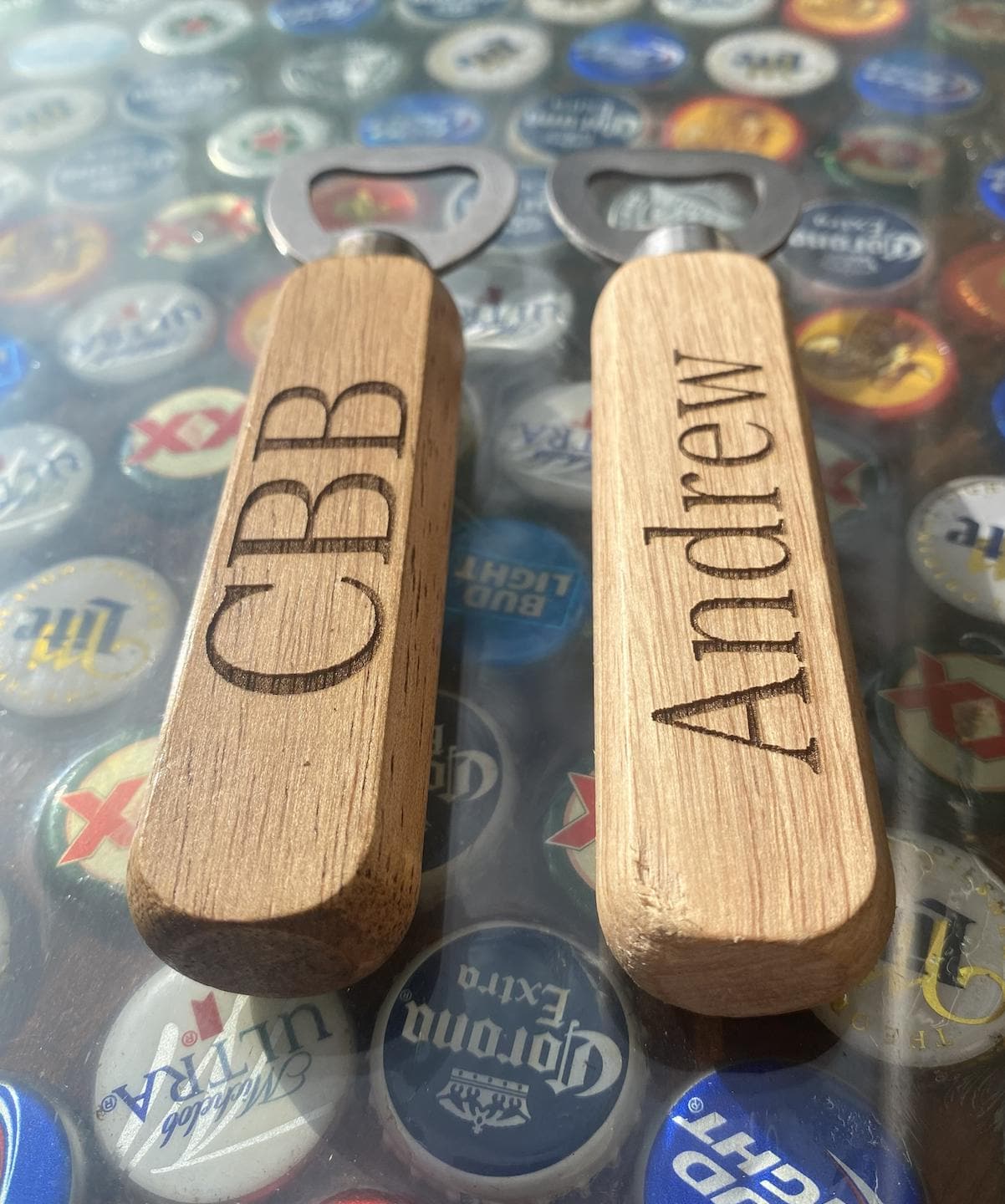 Custom Fraternity Wooden Handle Bottle Opener| Greek Life Bottle Openers| Fraternity Gifts| College Gift| Officially Licensed Accessories