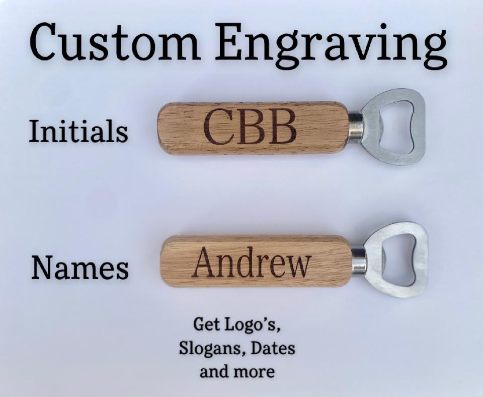 Custom Fraternity Wooden Handle Bottle Opener| Greek Life Bottle Openers| Fraternity Gifts| College Gift| Officially Licensed Accessories