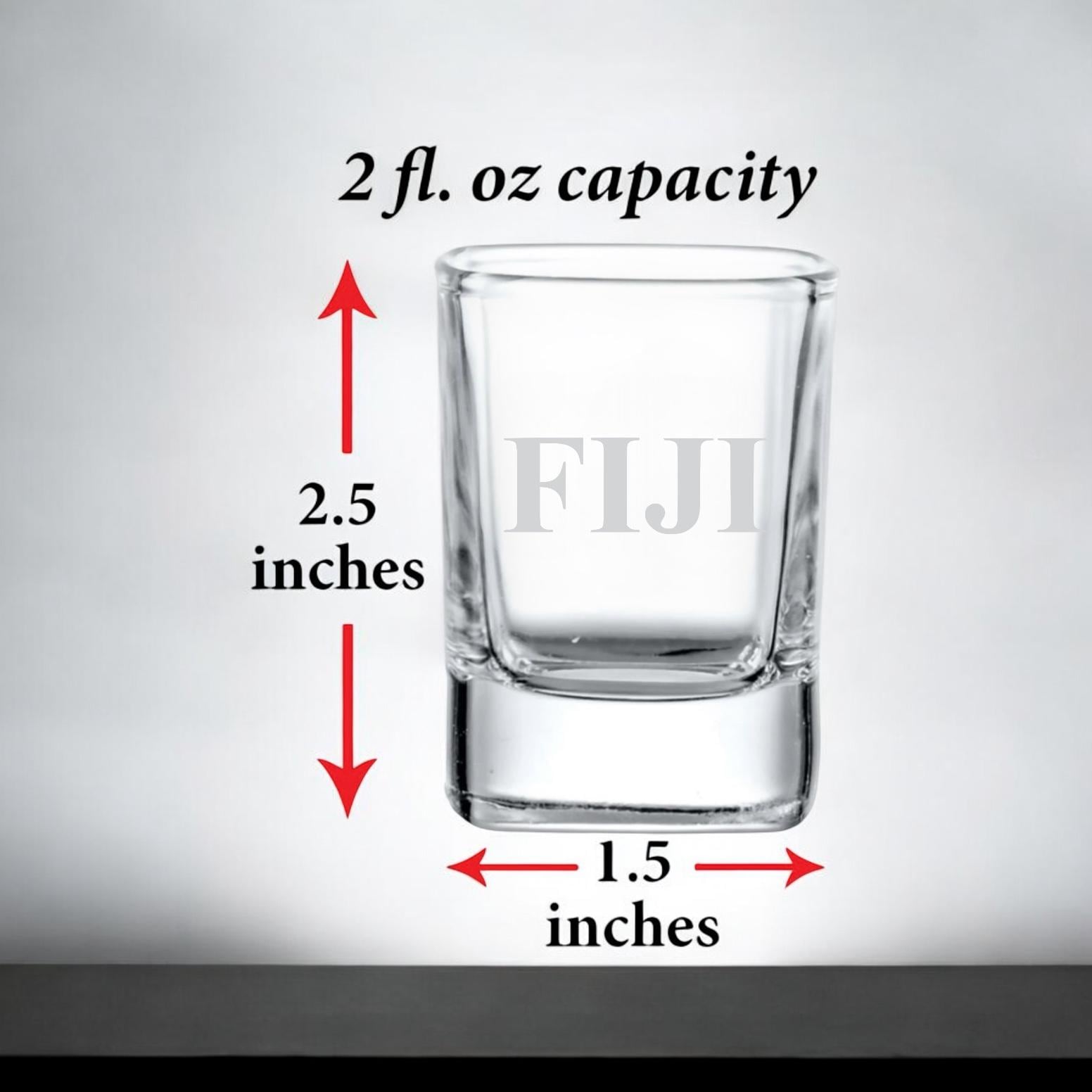 Officially licensed Sigma Alpha Mu shot glass, laser-engraved with Greek letters, great for fraternity parties, Founders’ Day, and brotherhood gatherings.