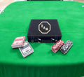 Sigma Alpha Mu (ΣΑΜ) Fraternity Leather Poker Set